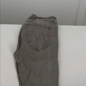 Mother - Olive Skinny Jeans